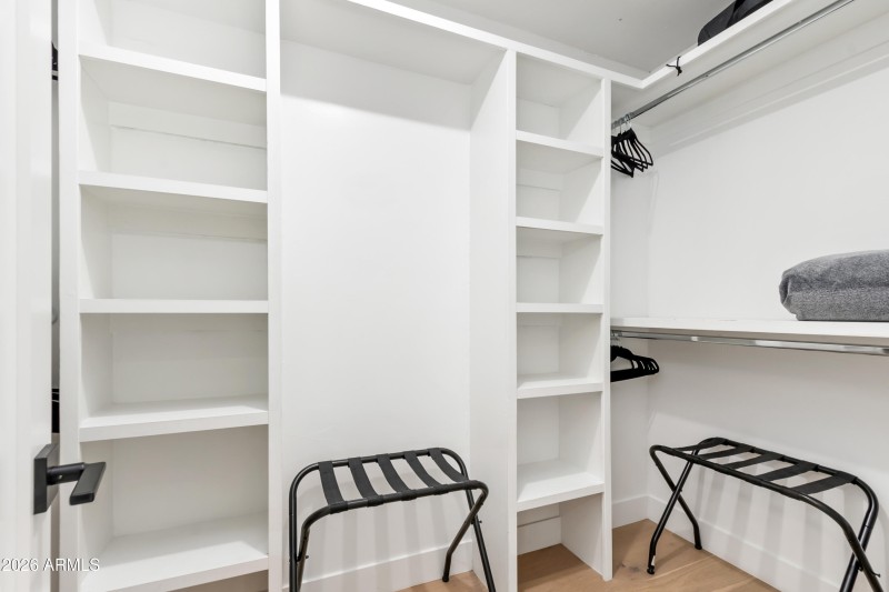 1 of 2 walk in closets