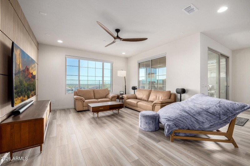 Open concept floorplan