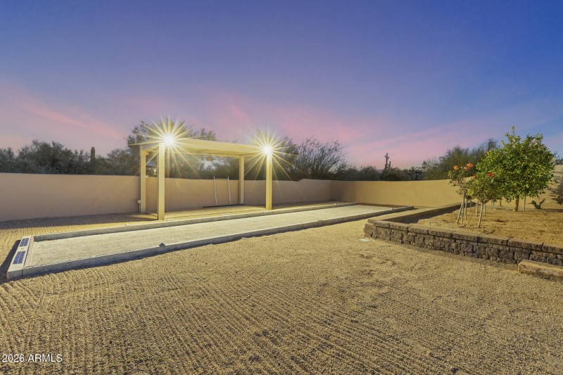 Professional Bocce Court