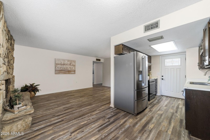 Kitchen and Family Room