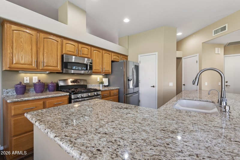 Kitchen from Breakfast Area