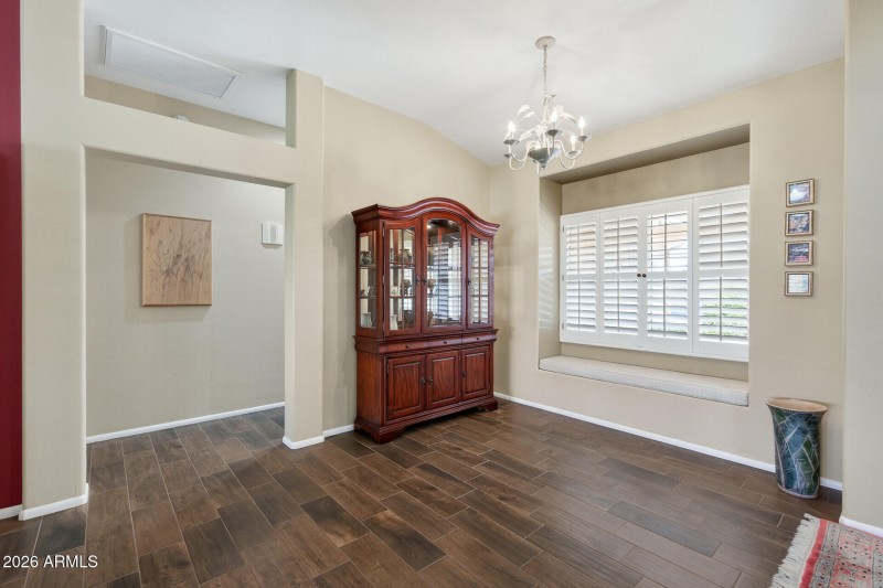 Dining towards bedroom hall