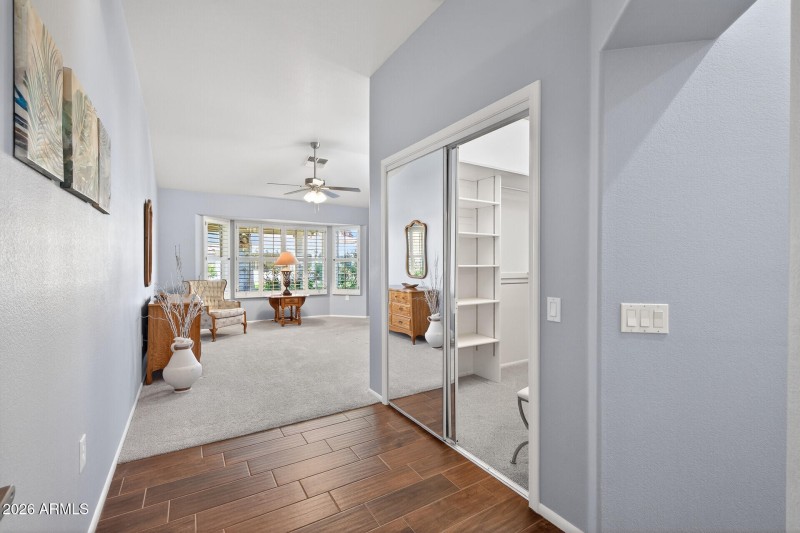 Primary Bed entryway