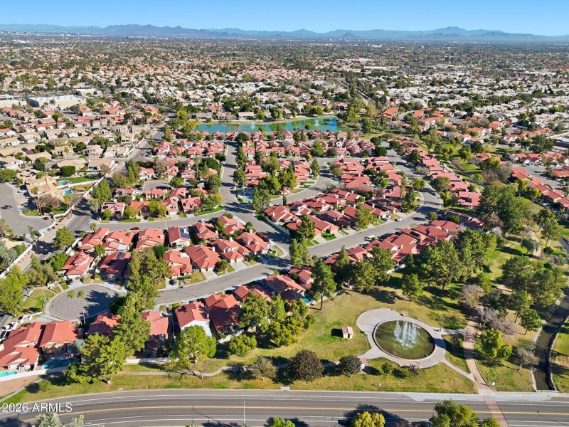 Aerial View of Community