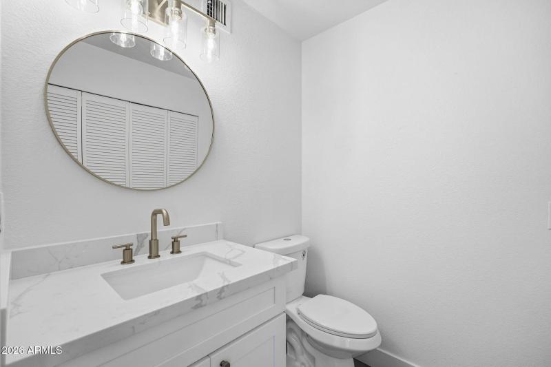 Downstairs powder Room/Laundry