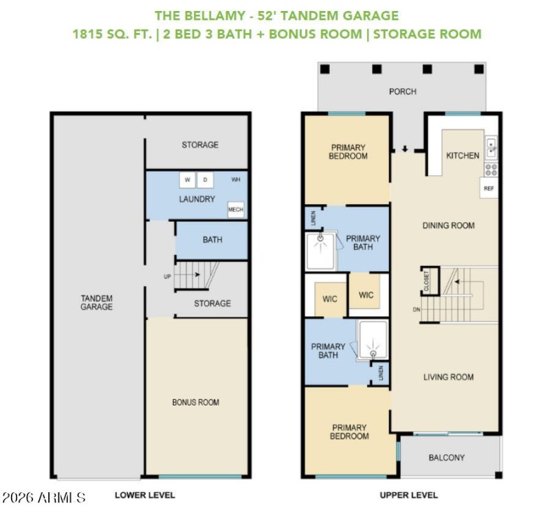 Bellamy Floor Plan