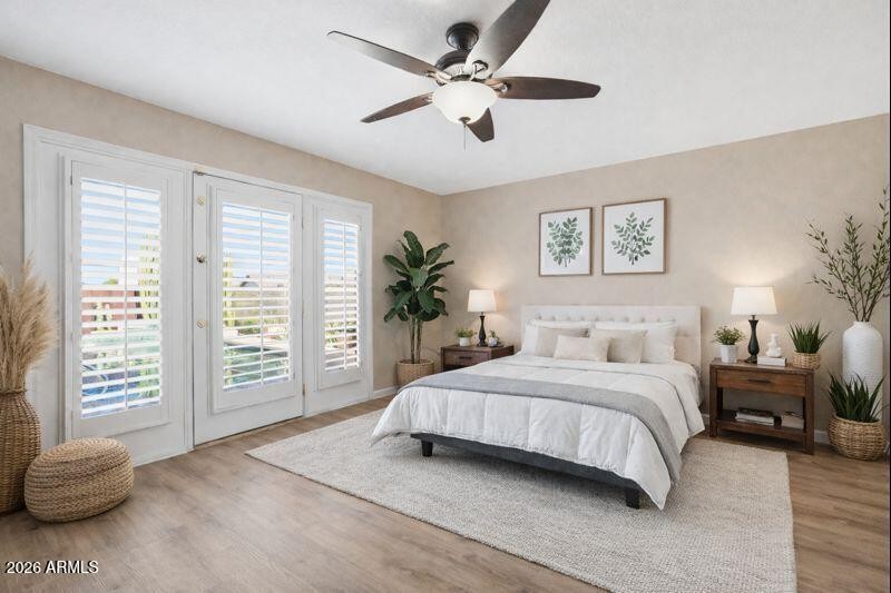 Master Bedroom to Patio