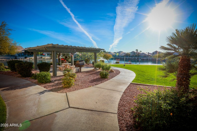 View from front of unit