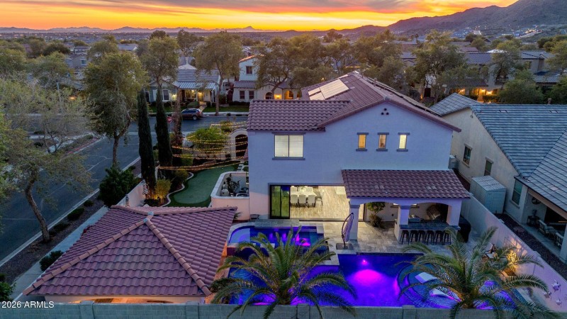 2985 N Point Ridge Rd Drone Twilight-14