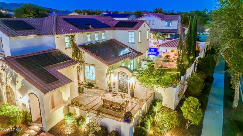 2985 N Point Ridge Rd Drone Twilight-19