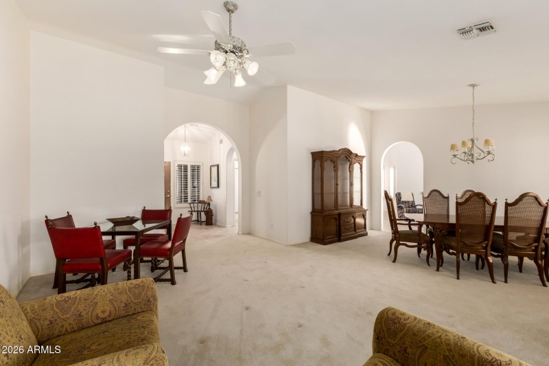 14 Open Living & Dining Rooms