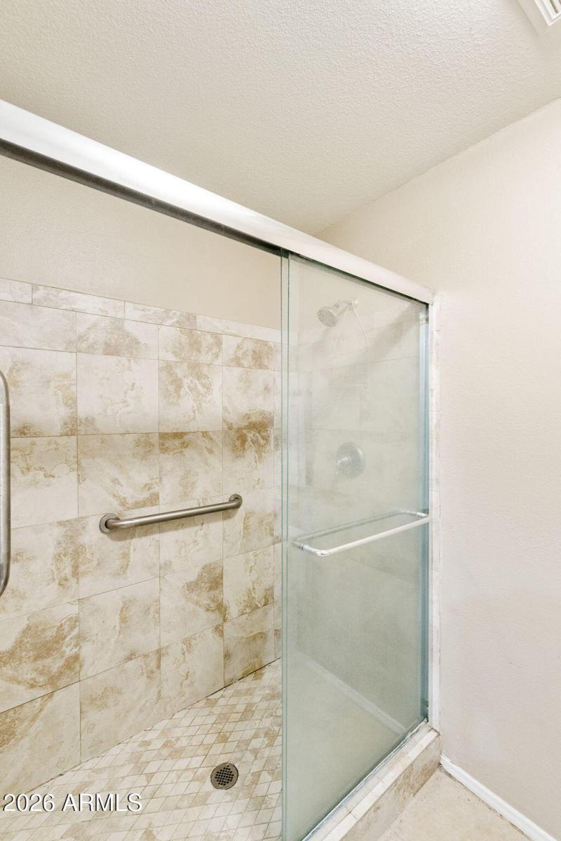 Primary Suite walk-in shower