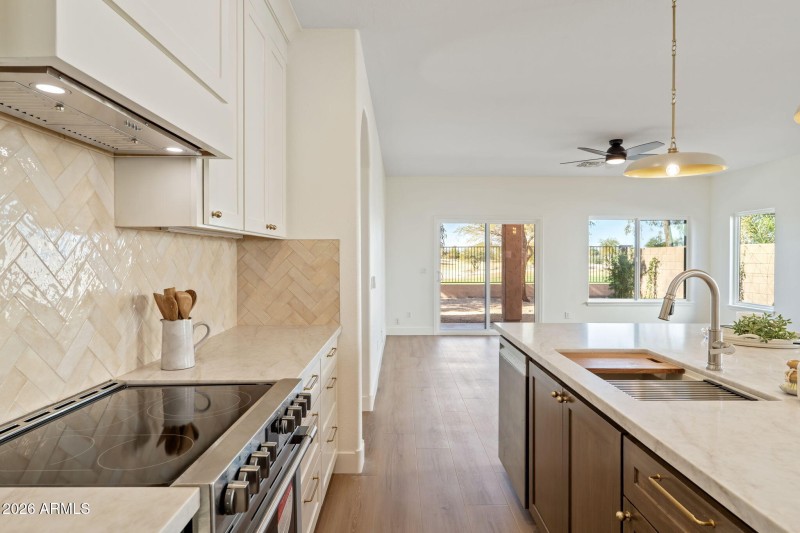 Kitchen to Family Room