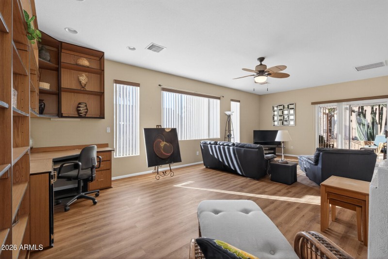 Family Room & Office area