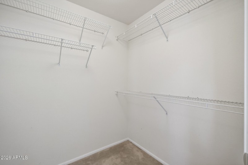 2nd bedroom walk-in closet