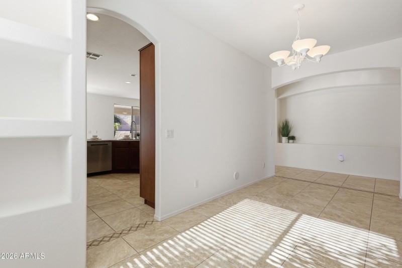 Dining Room to Kitchen