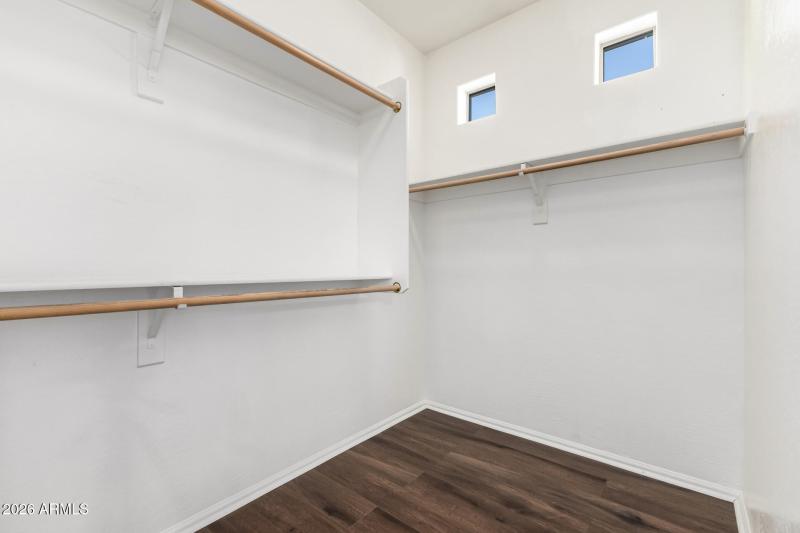 Primary Bedroom Walk in Closet
