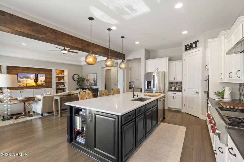 Kitchen view 2