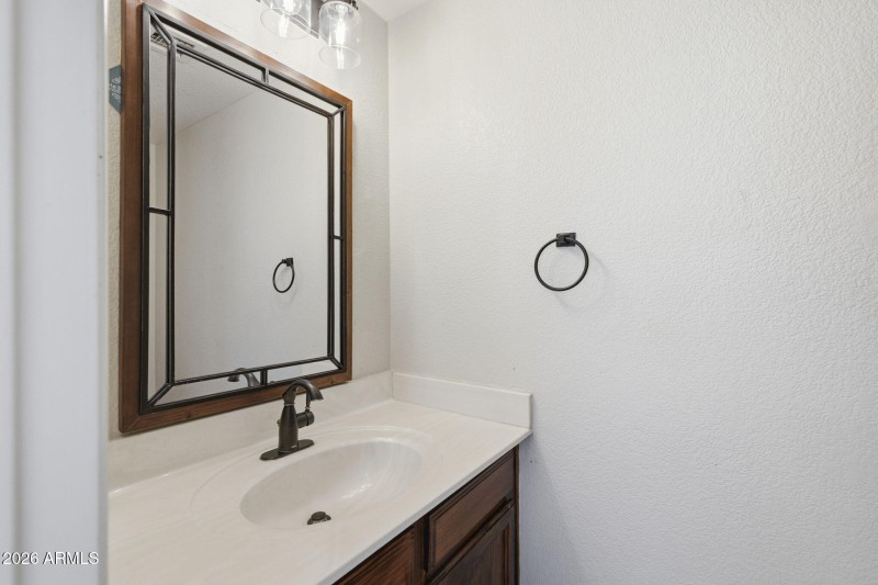 Roosevelt - half bath downstairs