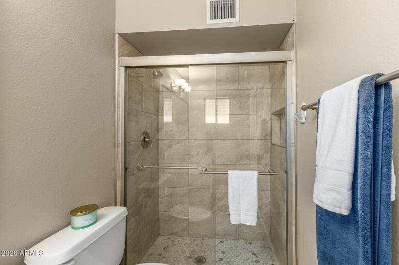 New easy step shower