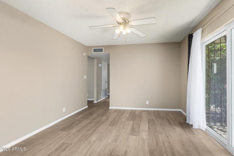 Upgraded sliding door