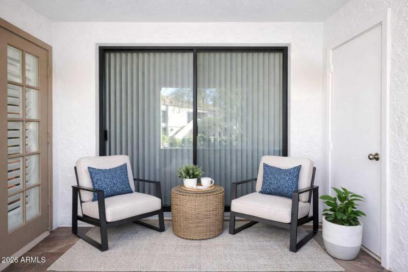 Tiled Patio
