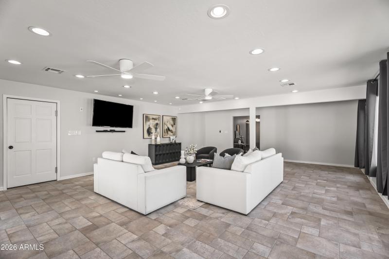 Expansive Family Room