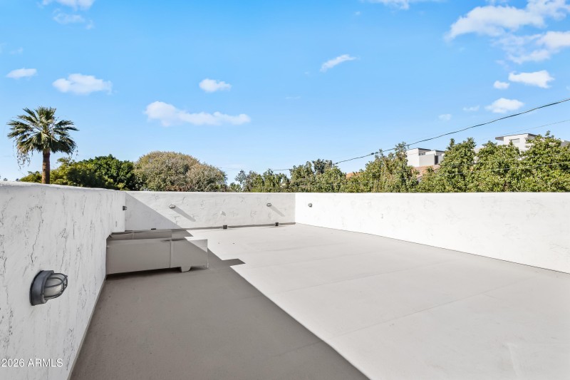 Expansive Rooftop Patio