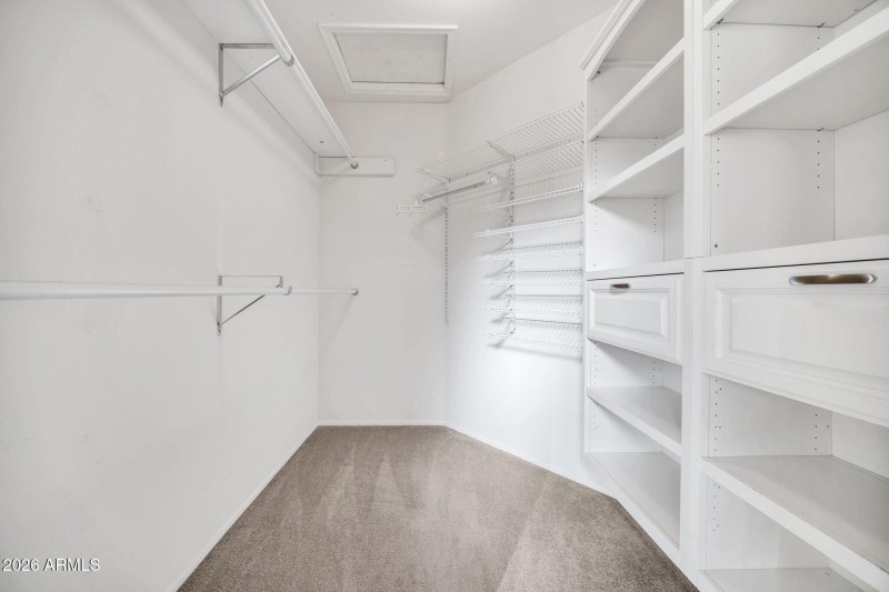 PRIMARY SUITE CLOSET