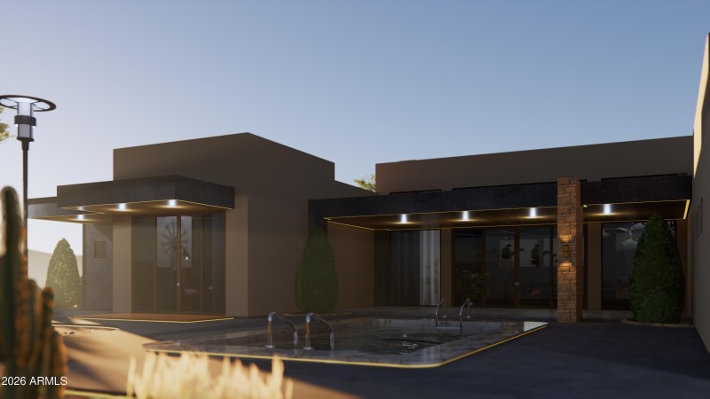 Soaring Eagle Exterior Rendering Pool La