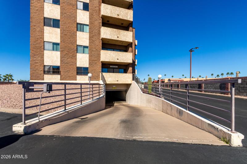 Entry to Undergound Parking