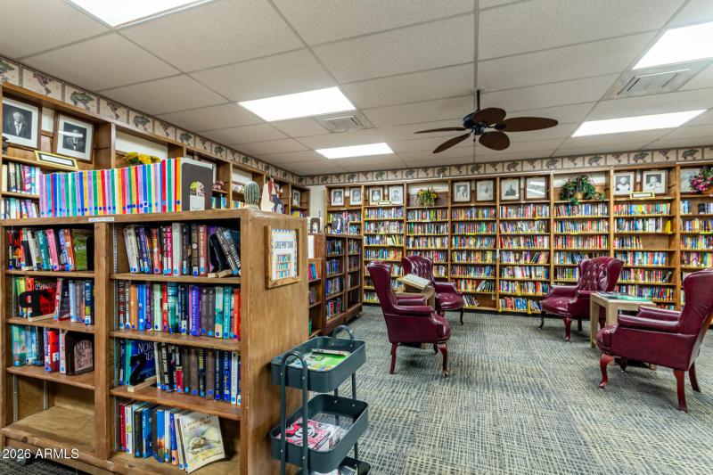 S Center - Large Library