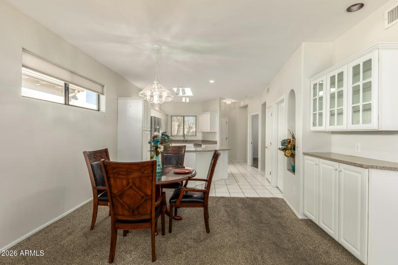 Dining & Kitchen View