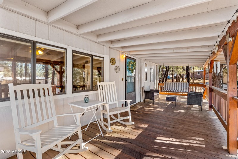 Wow. What a porch