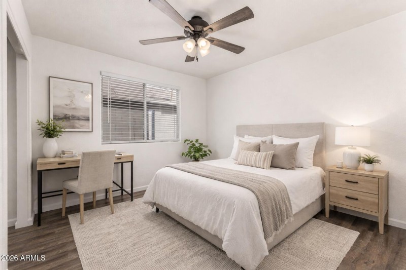 Inviting guest room and home office