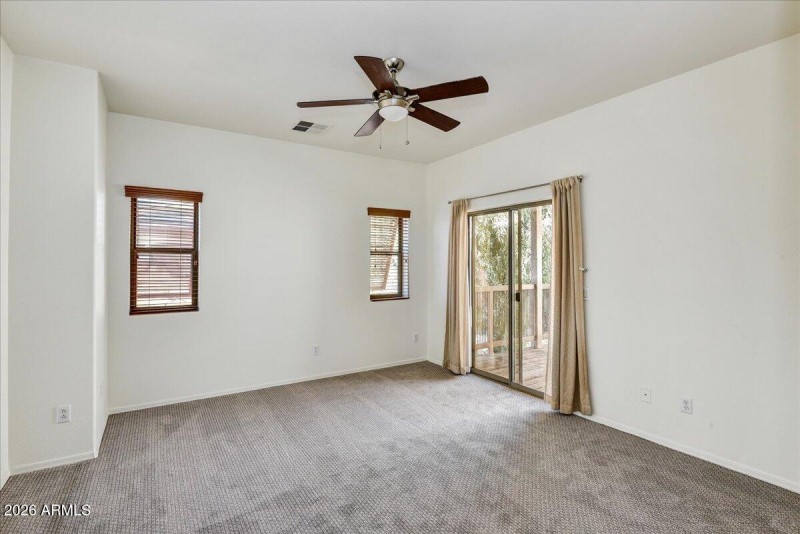 Primary bedroom suite.