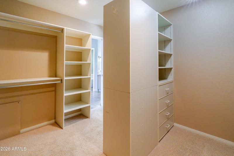 Additional space in closet