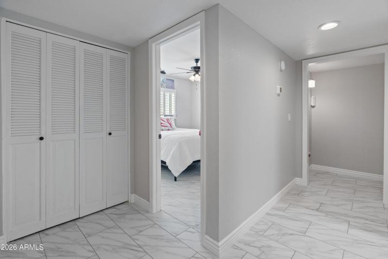 Hall Way Linen Closet