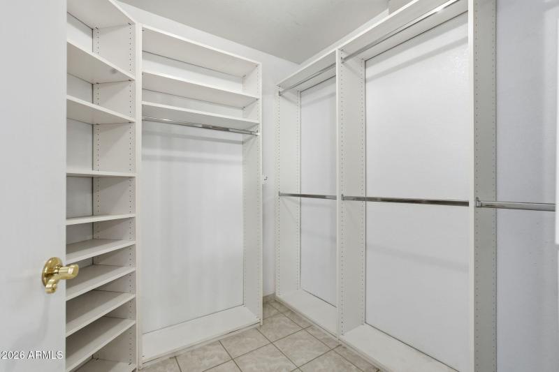 Primary Walk In Closet