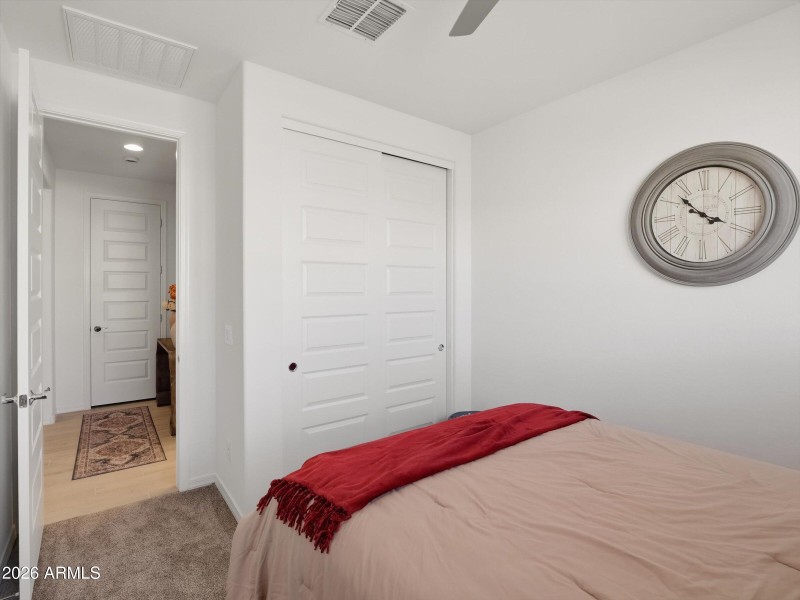 Sliding Doors at Bedroom Closet