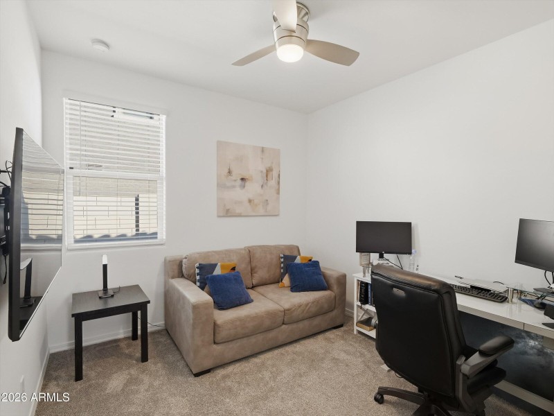 Bedroom 3 on it's own hallway