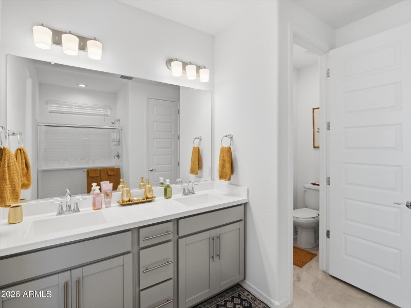 Dual Sink & Lighting