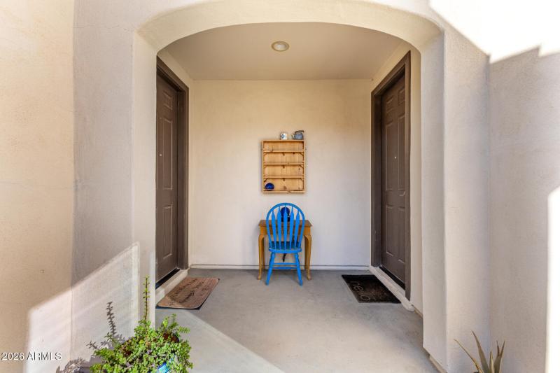 Casita Entrance and Front Door Entrance