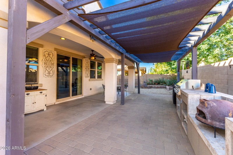 Extended Patio Pergola