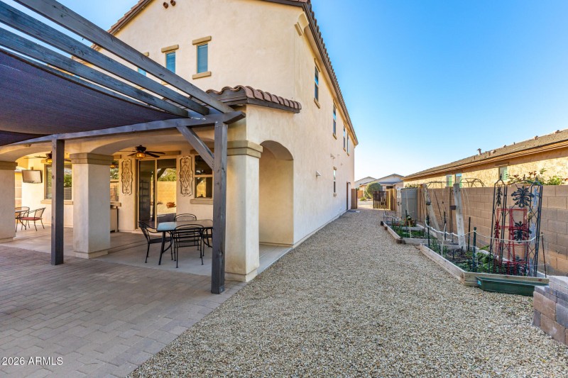 Side Yard Behind RV Gate