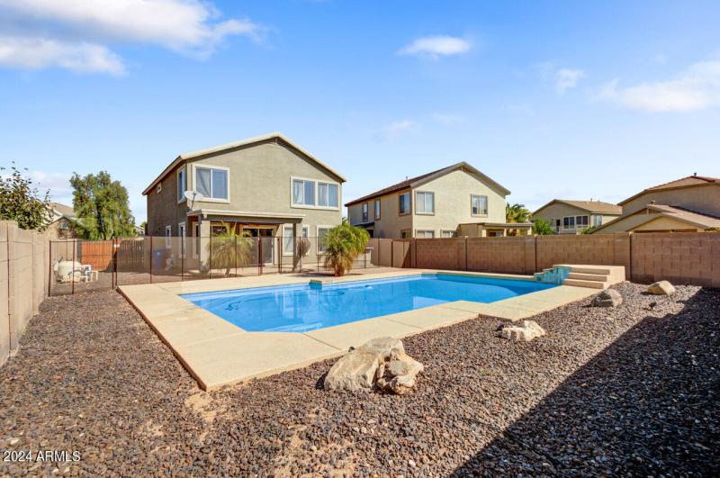 Fenced Swimming Pool