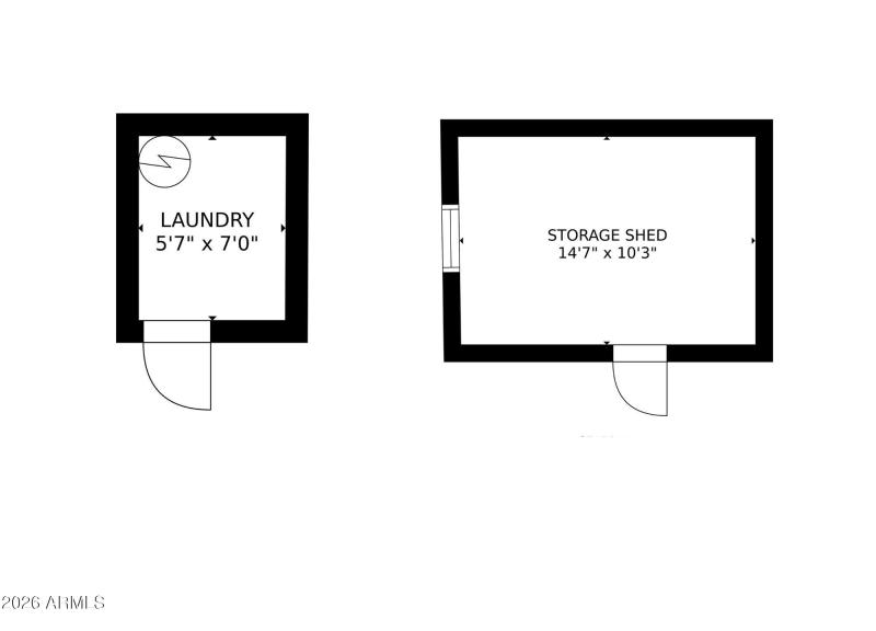 Laundry & Storage Shed