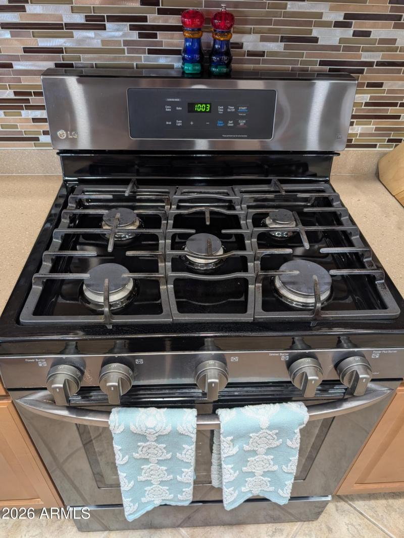 New LG Gas Range