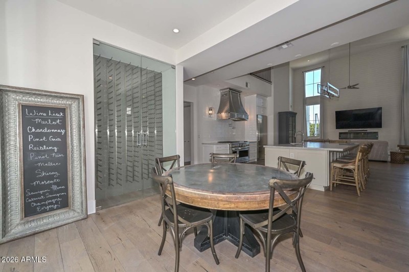 Breakfast Room-Wine Cellar