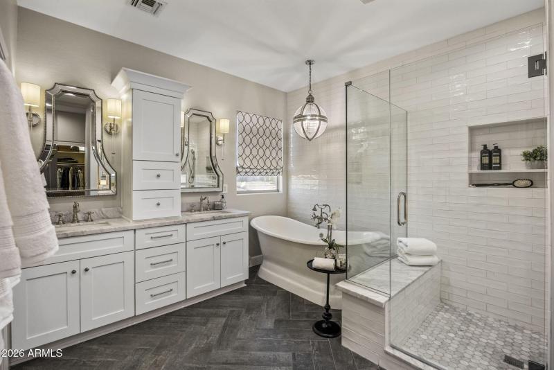 Custom Designed Primary Bathroom